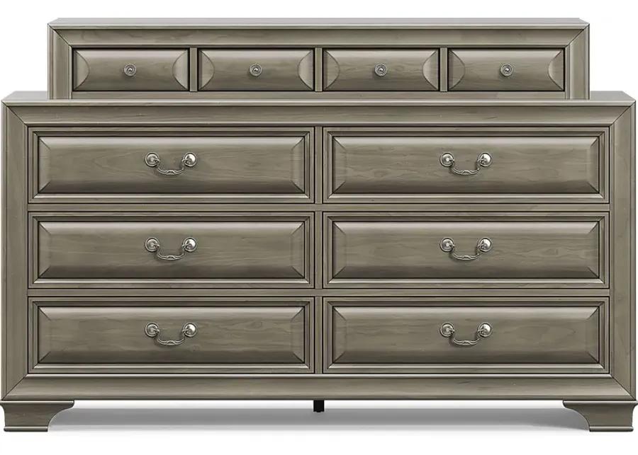 Mill Valley II Gray 5 Pc Queen Sleigh Bedroom