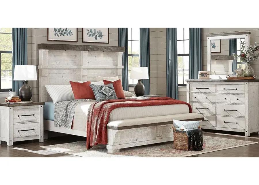 Bretten Crossing White 5 Pc King Bedroom