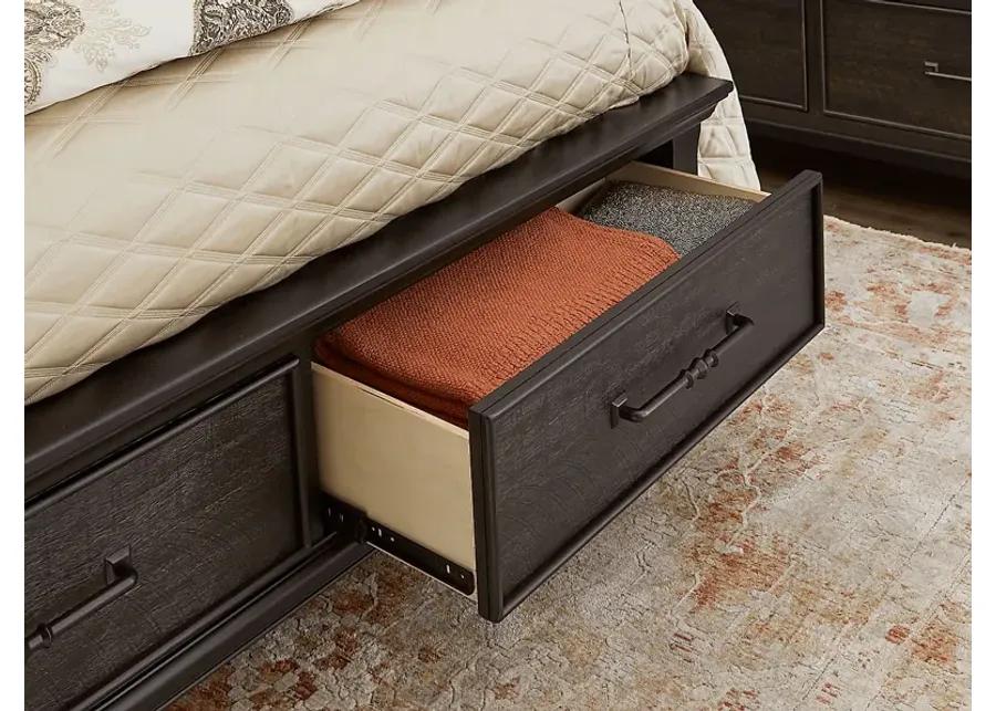 Park Grove Black King Storage Bed