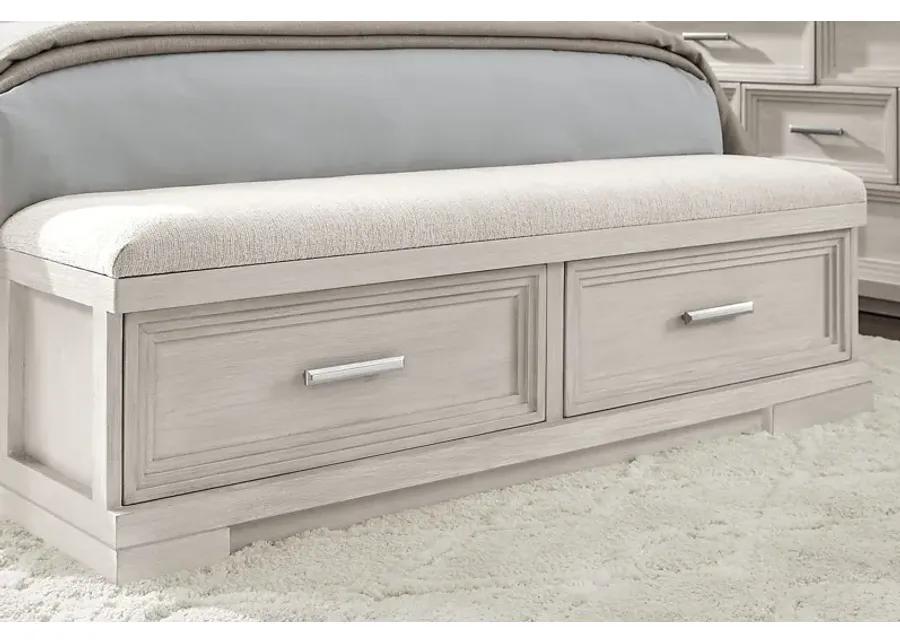 Royal Park Ivory 7 Pc Queen Storage Bedroom