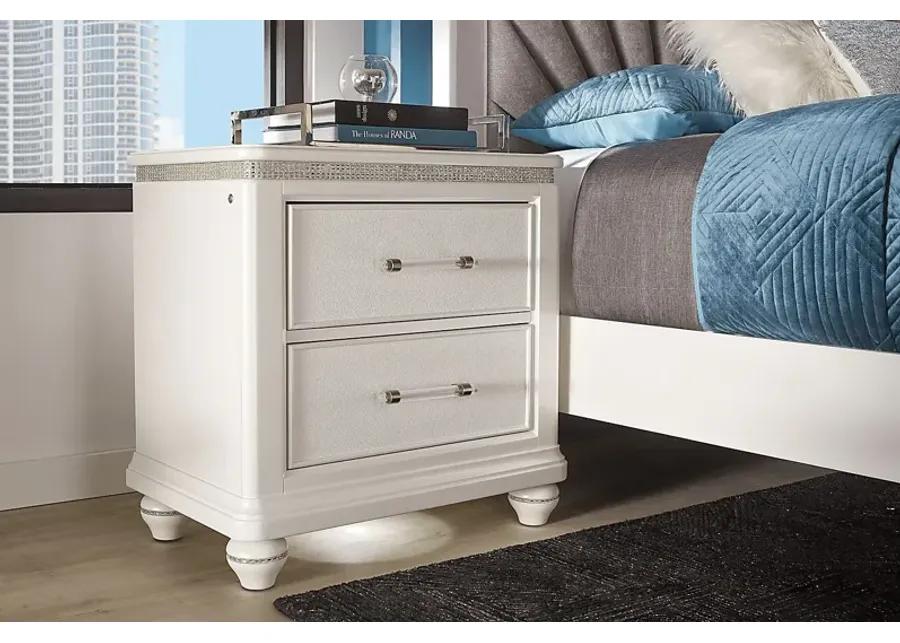 Starlet Lane White 7 Pc King Bedroom