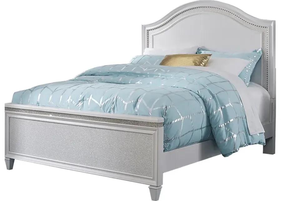 Kids Angelique White 3 Pc Twin Panel Bed