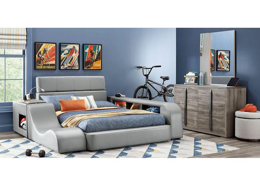 Kids reGen&trade; Recharged Gray 3 Pc Full Bed