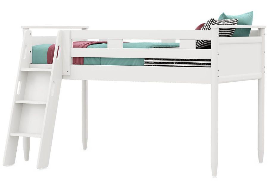 Kids Modern Colors White Twin Loft