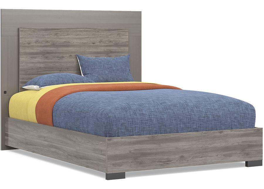 Kids Park Peak Gray 5 Pc Full Panel Bedroom