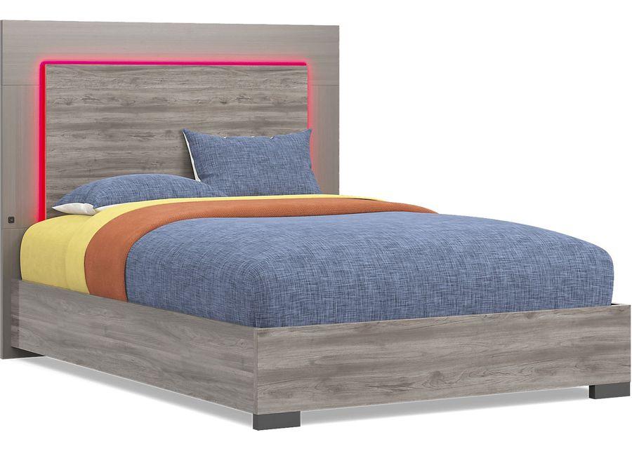 Kids Park Peak Gray 5 Pc Full Panel Bedroom