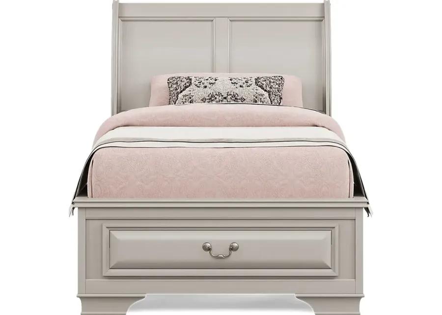 Kids Mill Valley Jr. White 5 Pc Twin Storage Bedroom