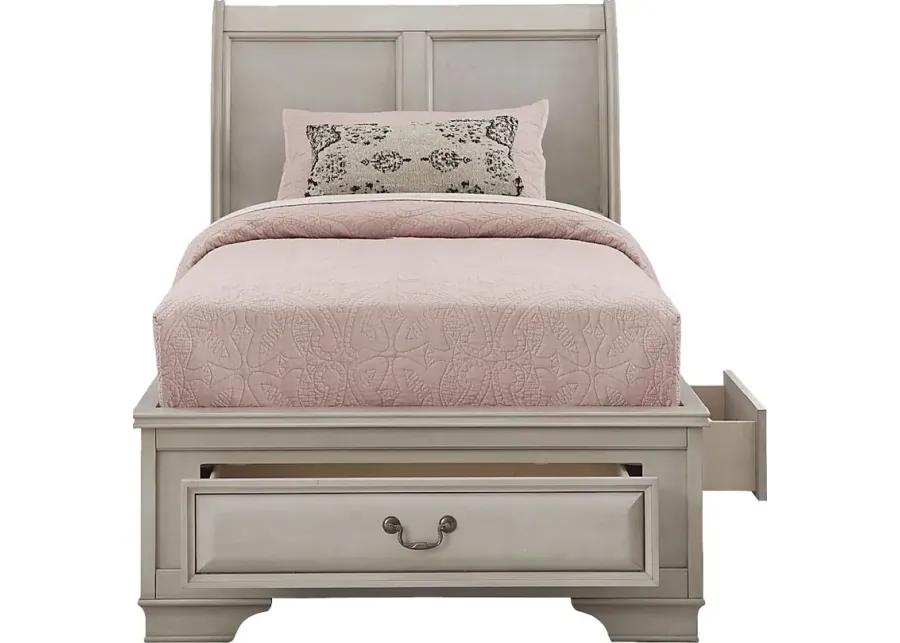 Kids Mill Valley Jr. White 5 Pc Twin Storage Bedroom