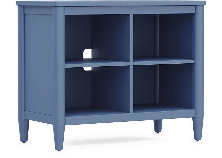 Kids Modern Colors Slate Blue 37"" Bookcase