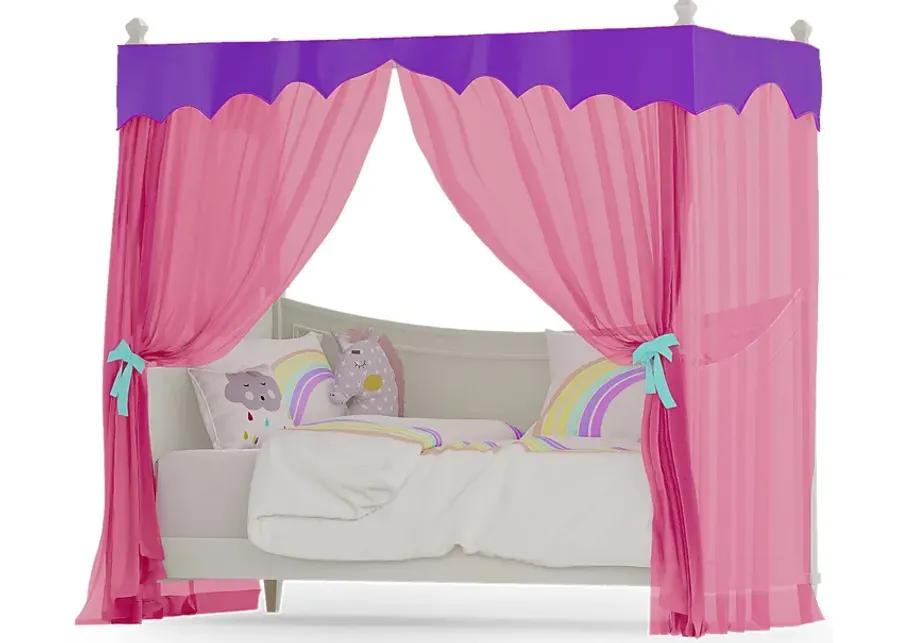 Kids Belle Noir Pink Canopy