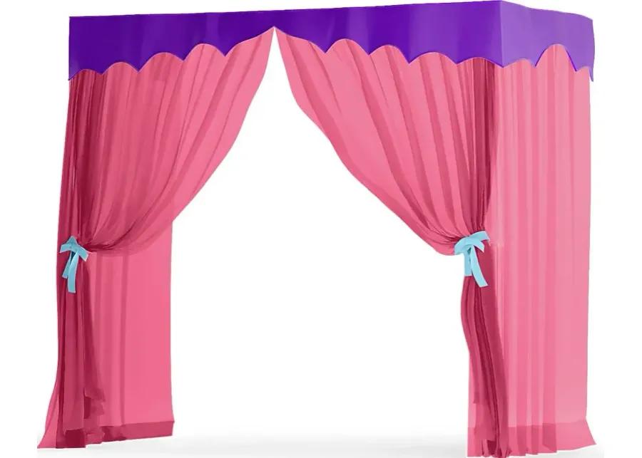 Kids Belle Noir Pink Canopy