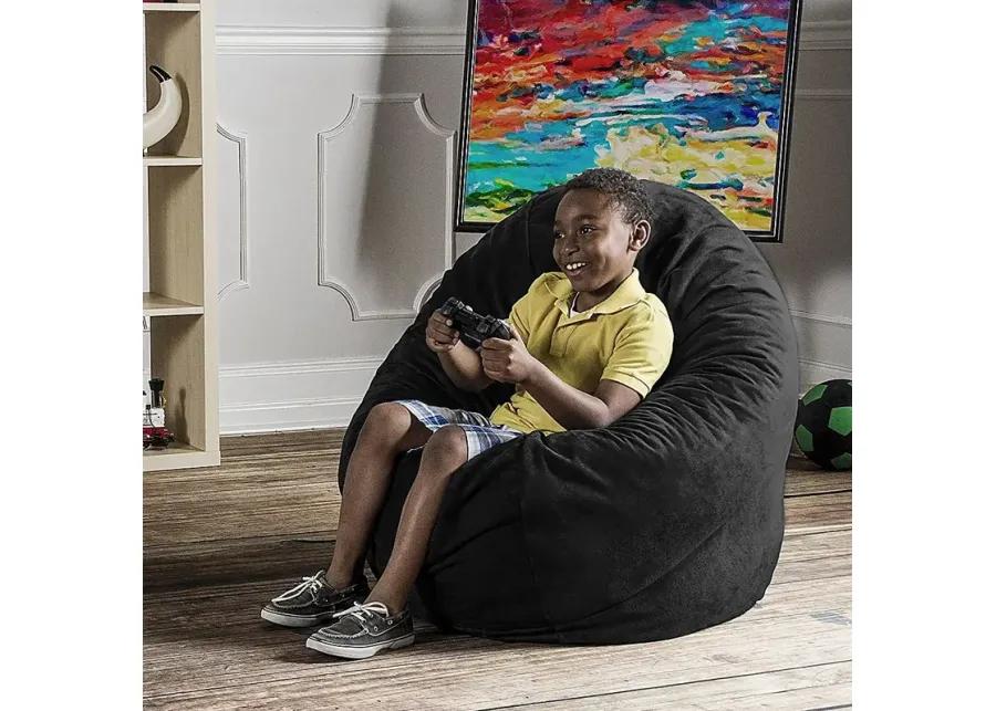 Kids Calix Black Bean Bag Chair