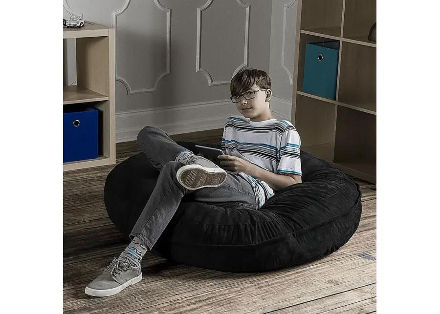 Kids Calix Black Bean Bag Chair