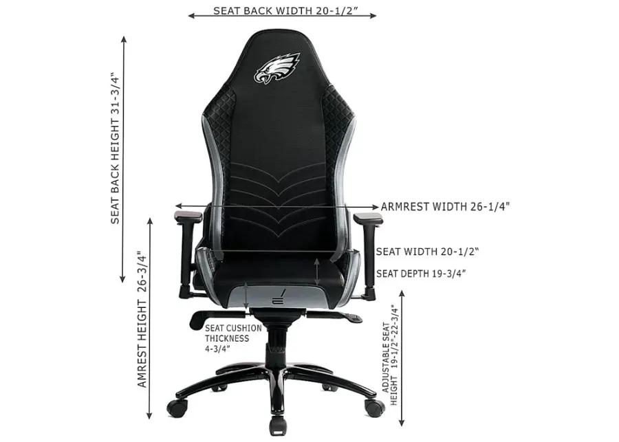 Roguelike NFL Philadelphia Eagles Gray Gaming Chair