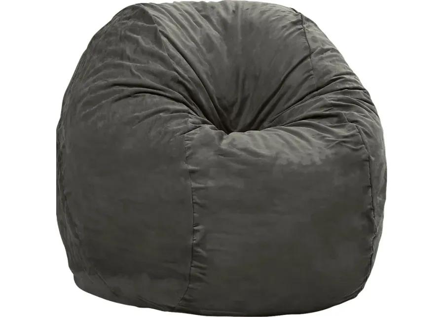 Kids Marshmellow Gray Large Bean Bag Chair