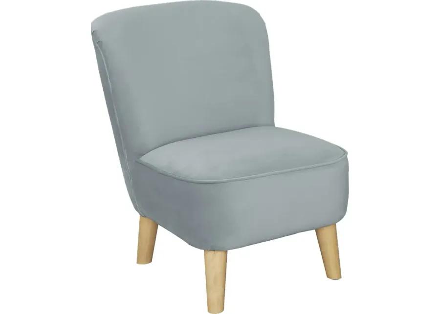 Kids Vonny Gray Accent Chair