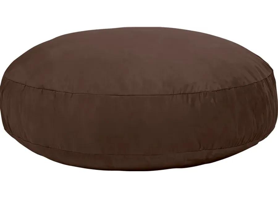 Lazy Days Brown Bean Bag Chair