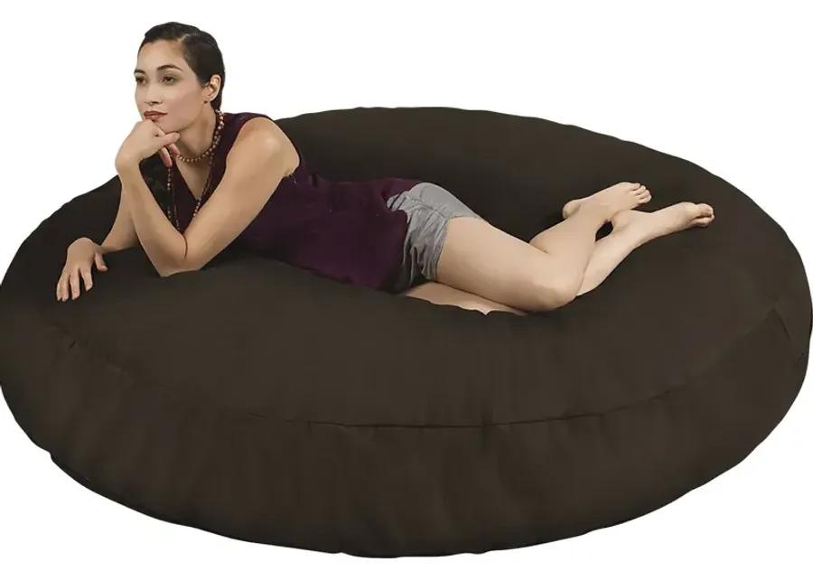 Lazy Days Brown Bean Bag Chair