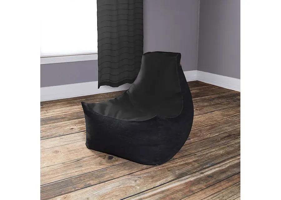 Kids Azani Black Gaming Bean Bag Chair