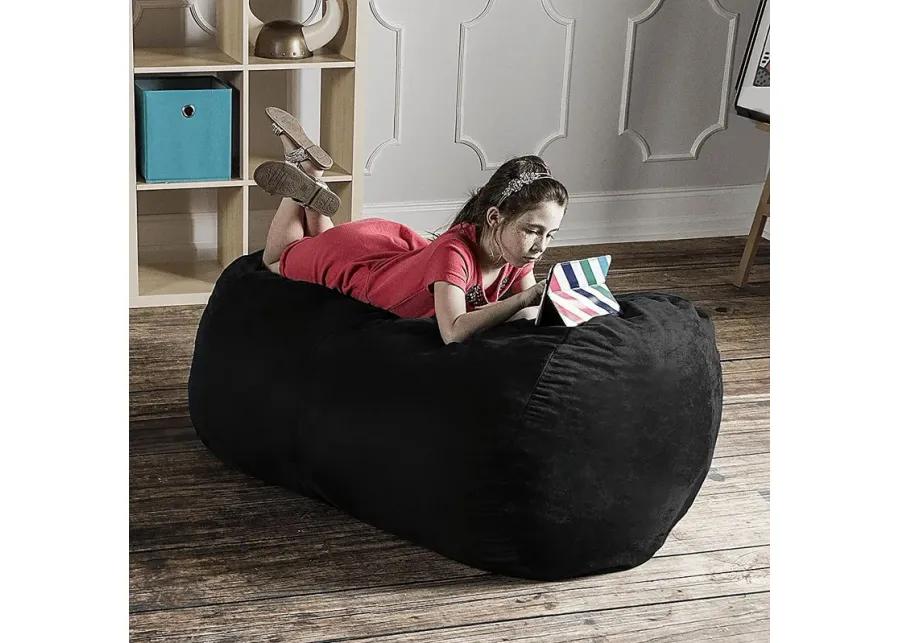 Kids Bexley Black Bean Bag Chair