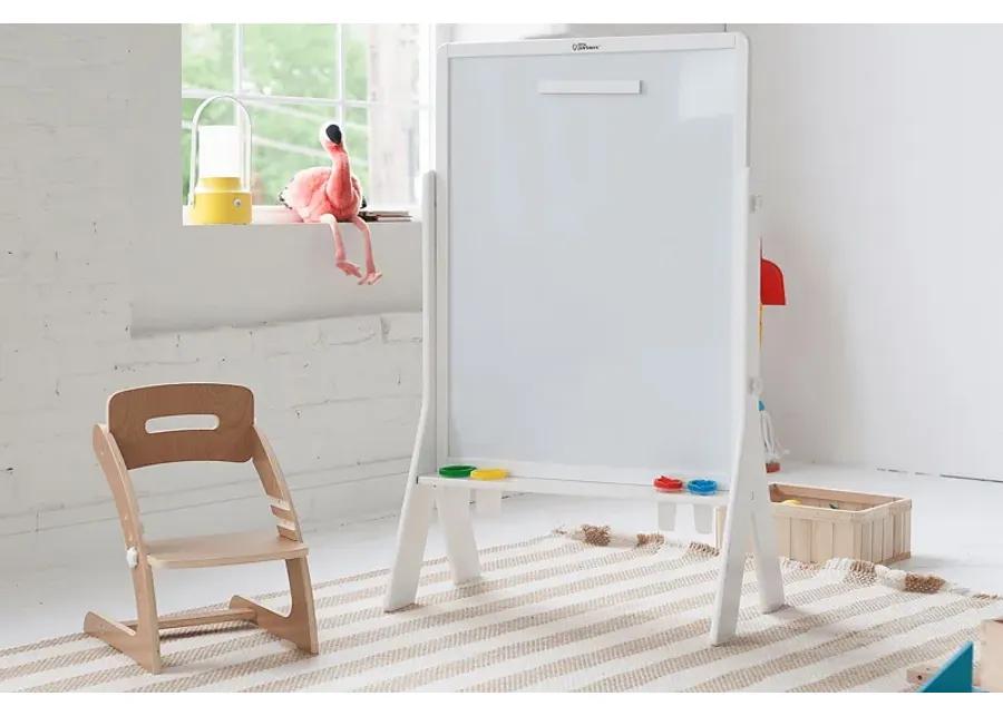 Little Partners White Contempo Two-Sided Art Easel