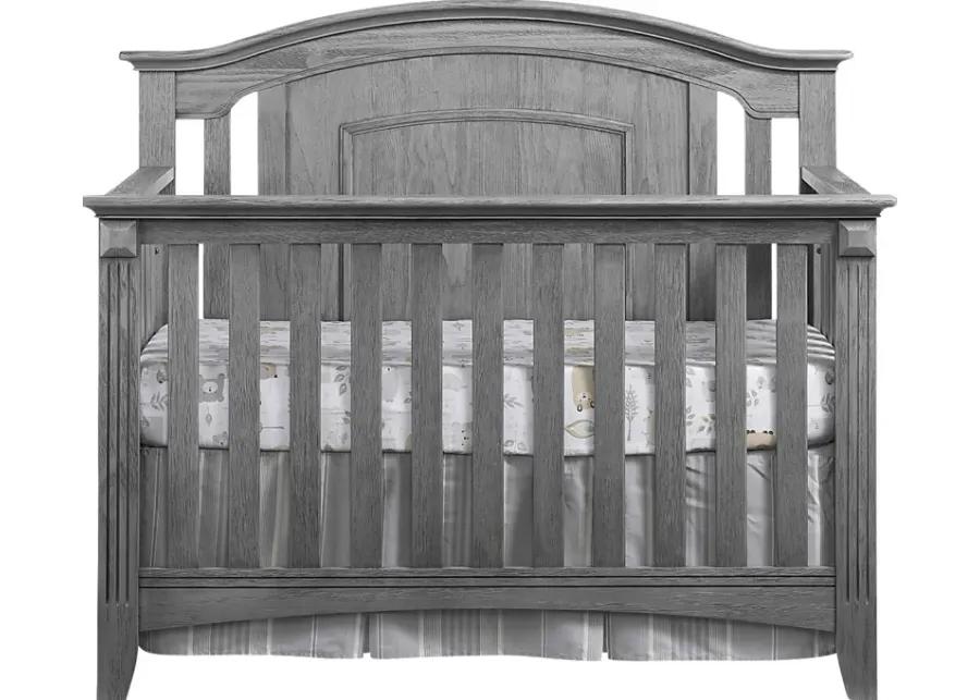 Hillford Gray Convertible Crib