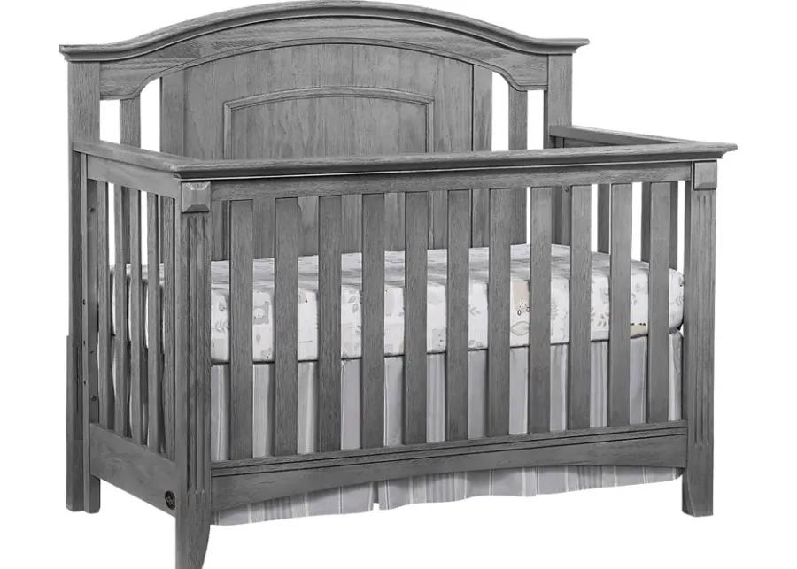 Hillford Gray Convertible Crib