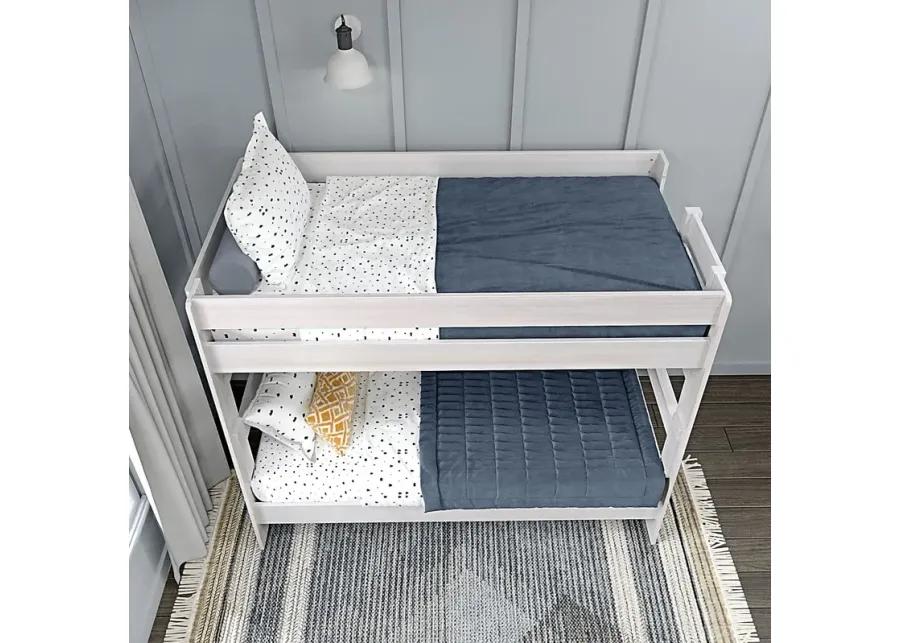 Kids Eastwick White Twin/Twin Bunk Bed