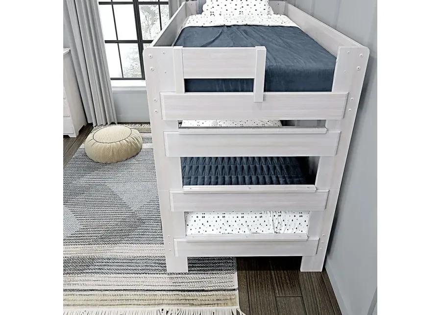 Kids Eastwick White Twin/Twin Bunk Bed