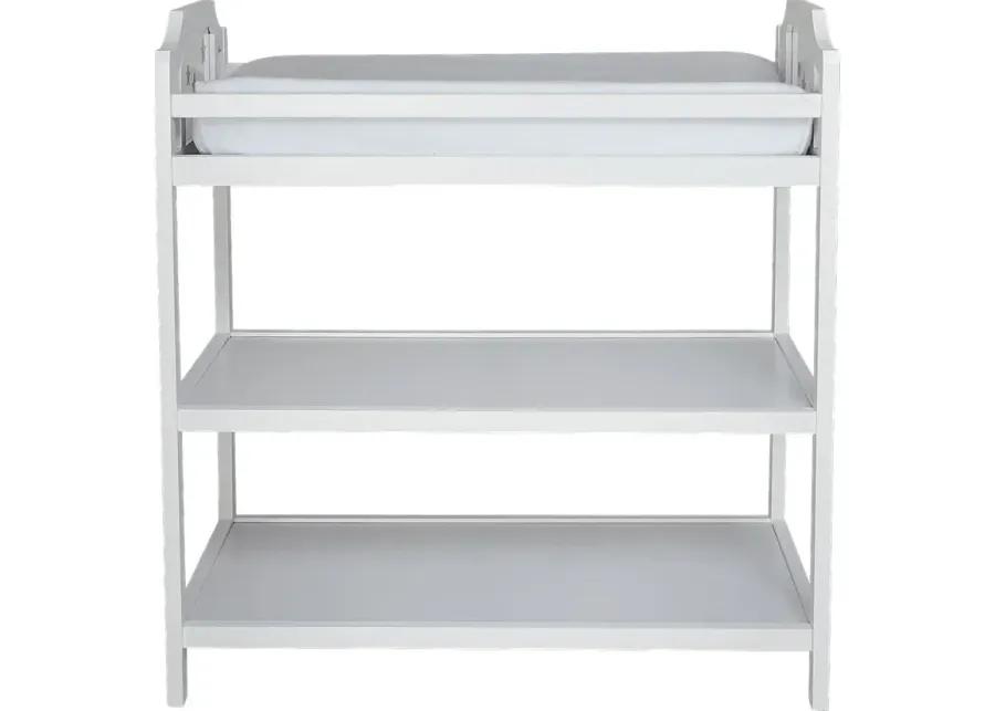 Starry Grove White Changing Table