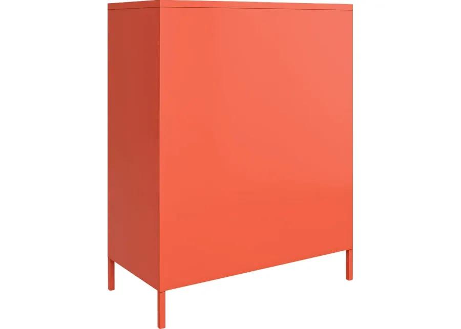 Kids Chalton Orange Storage Locker