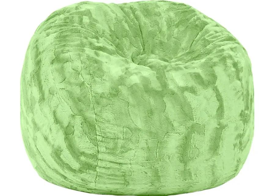 Kids Baigo Green Bean Bag Chair