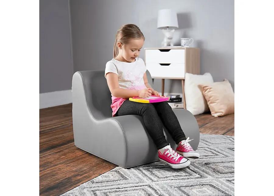 Kids Nariko Gray Foam Chair