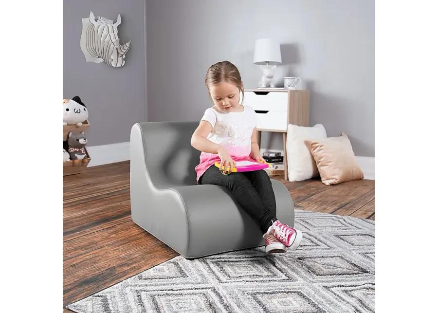 Kids Nariko Gray Foam Chair