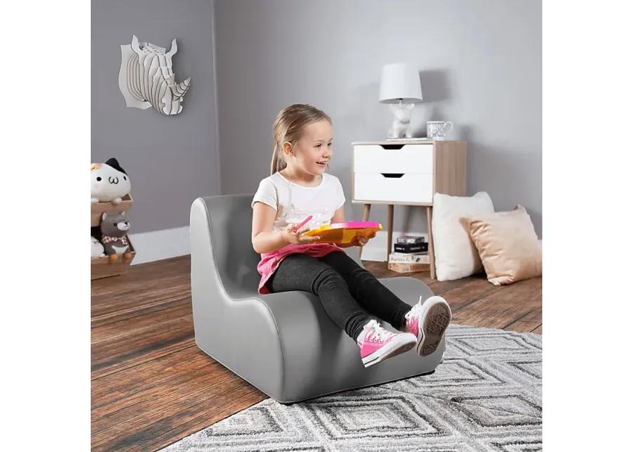 Kids Nariko Gray Foam Chair