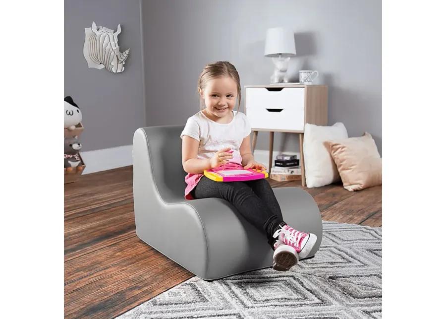 Kids Nariko Gray Foam Chair