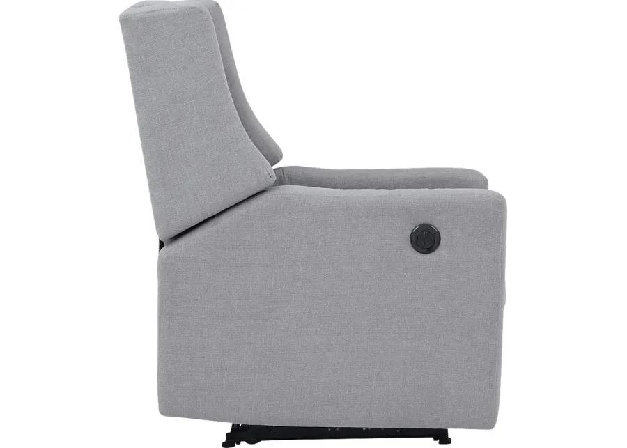 Nursery Deveron Gray Power Recliner