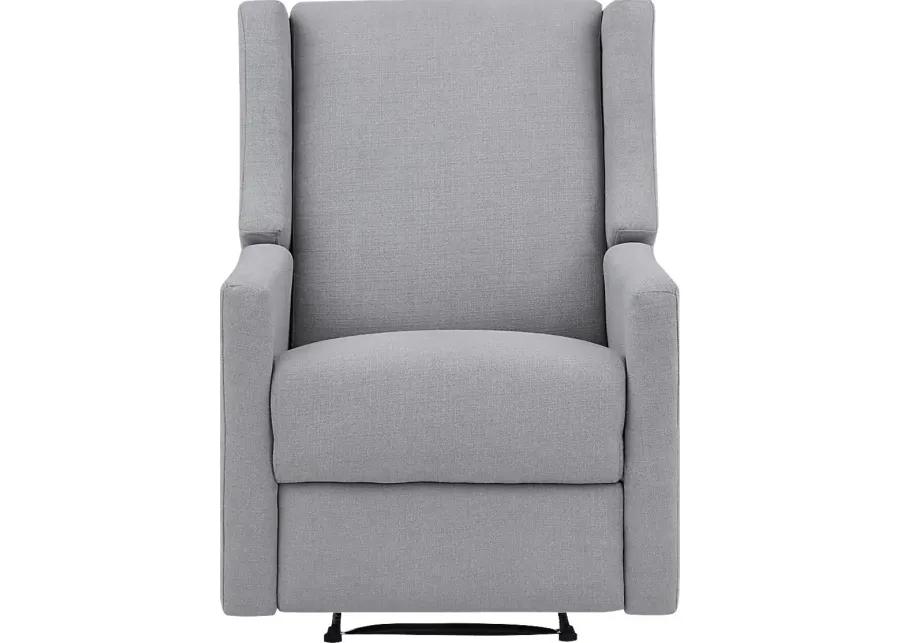 Nursery Deveron Gray Power Recliner