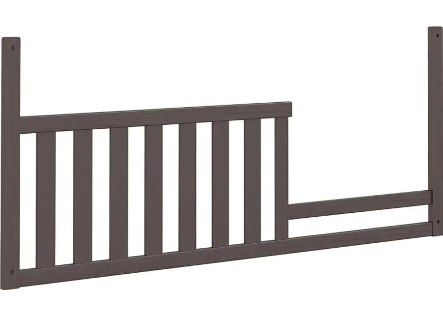 Kids Creekside 2.0 Charcoal 5 Pc Nursery with Toddler and Full Conversion Rails