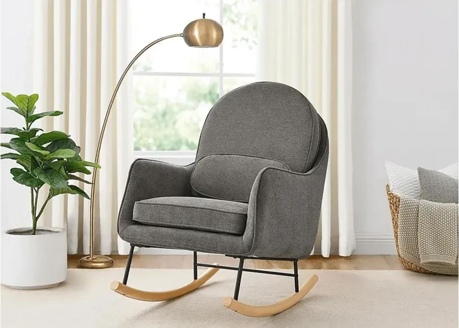 Nursery Annick Dark Gray Rocker