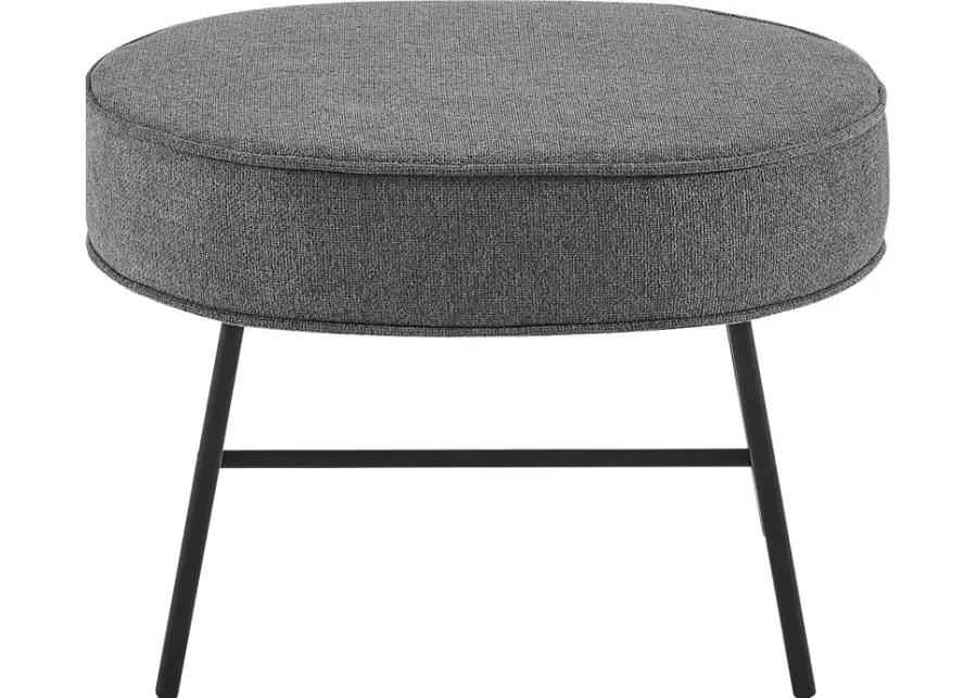 Nursery Annick Dark Gray Ottoman