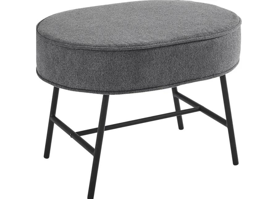 Nursery Annick Dark Gray Ottoman