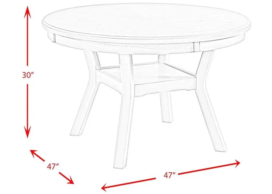 Clackamas Brown Dining Table