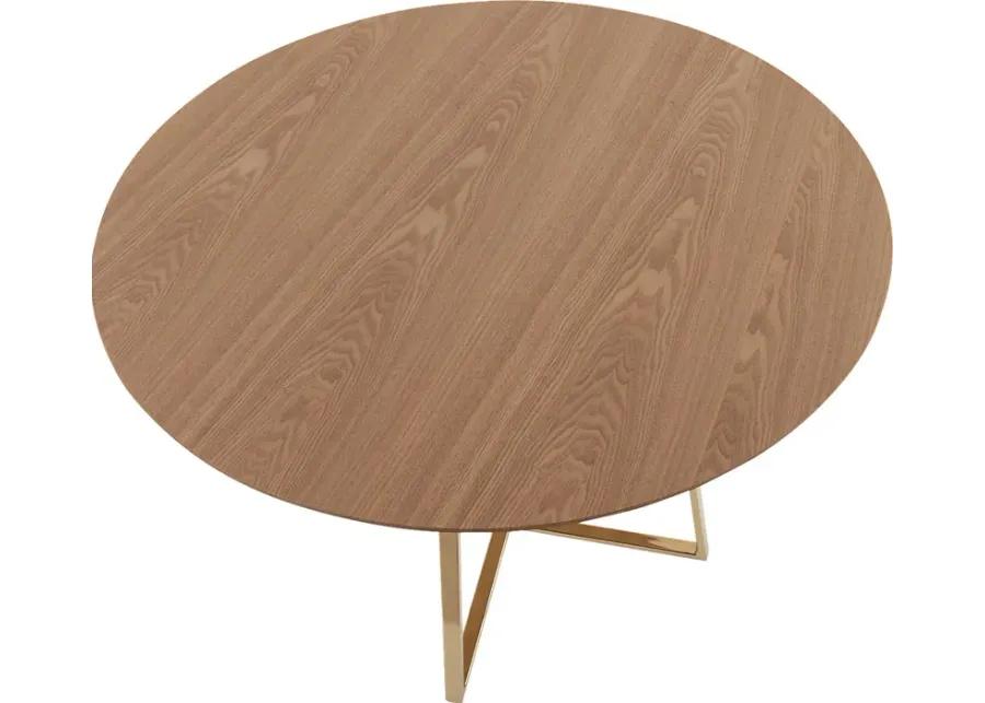 Vividell Gold Dining Table