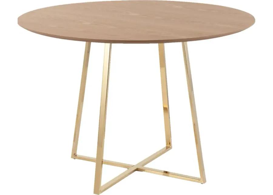 Vividell Gold Dining Table