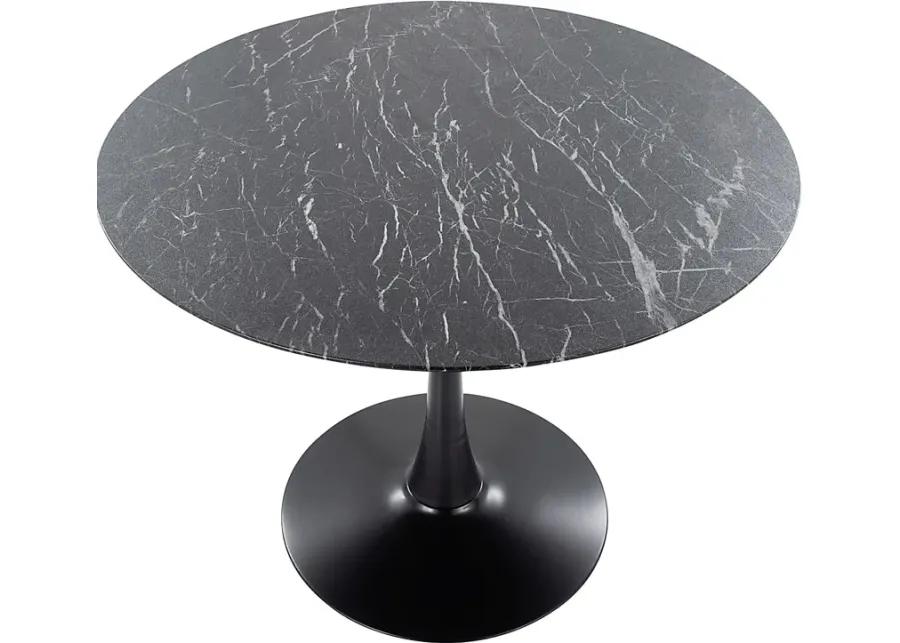 Mulroy Black Dining Table