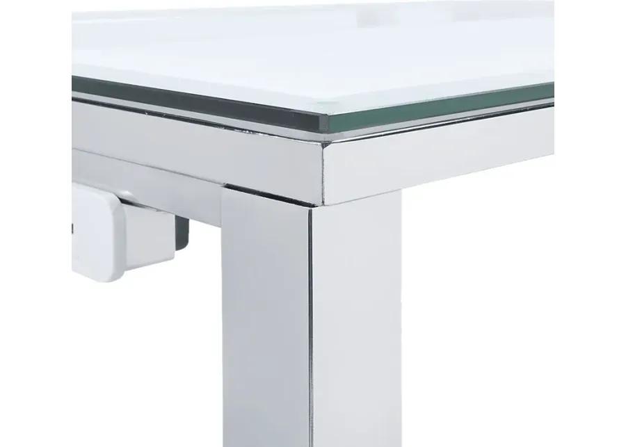 Winnona Chrome Bar Table Set