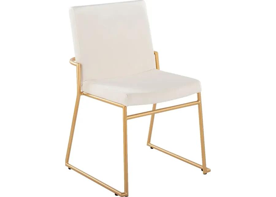 Powhatan II Cream Dining Chair, Set of 2