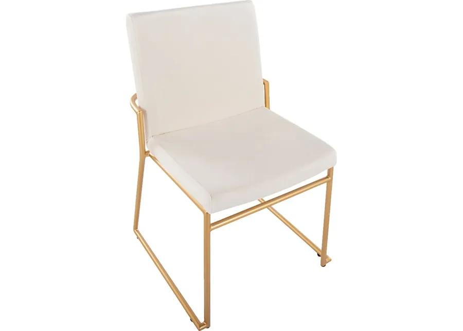 Powhatan II Cream Dining Chair, Set of 2
