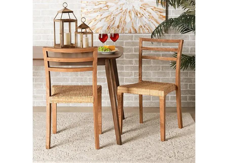 Arlera Brown Side Chair Set of 2